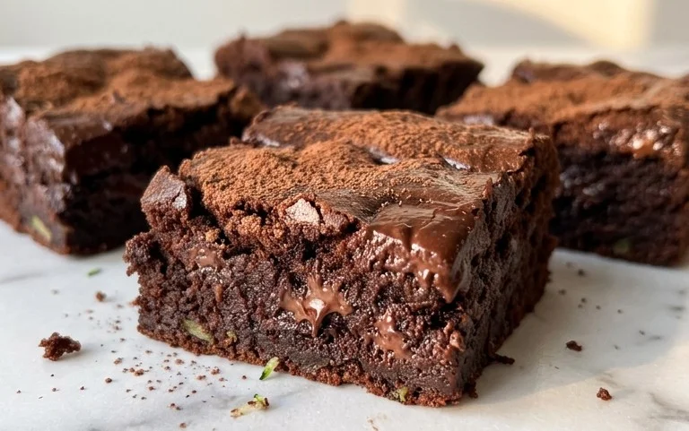 Chocolate Zucchini Brownies Recipe