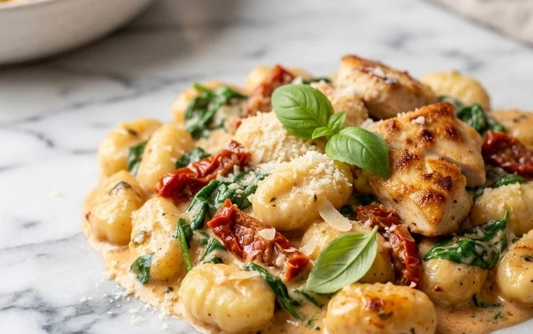 Creamy Tuscan Gnocchi