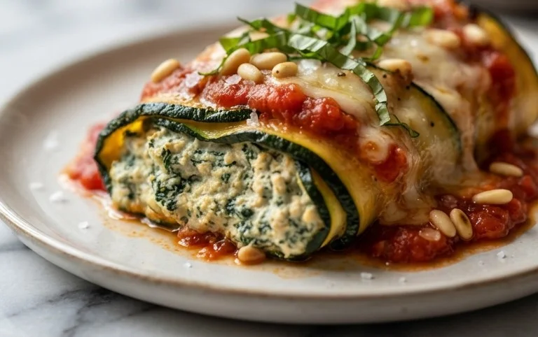 Vegan Zucchini Rollatini