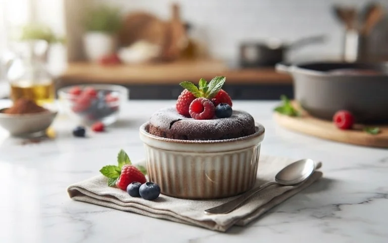 Air Fryer Lava Cake