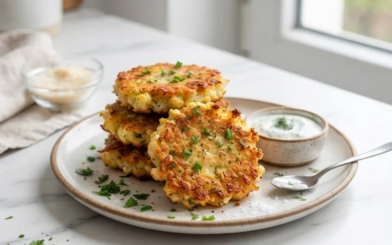 Basic Cauliflower Fritters