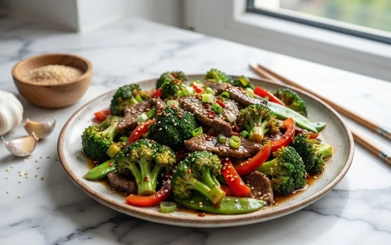 Garlic Broccoli Stir Fry