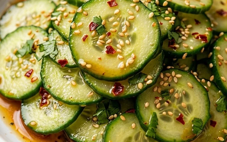 Easy Asian Cucumber Salad