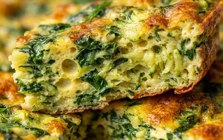 Baked Spinach Zucchini Frittata Fingers {Baby-Friendly}