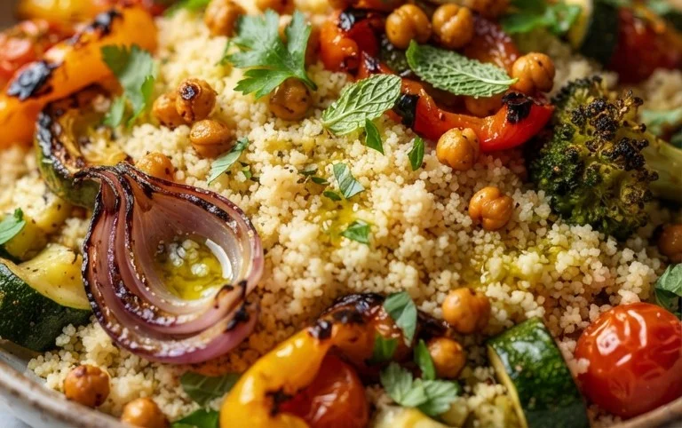 Röstgemüse Couscous für Geschmacksexplosion