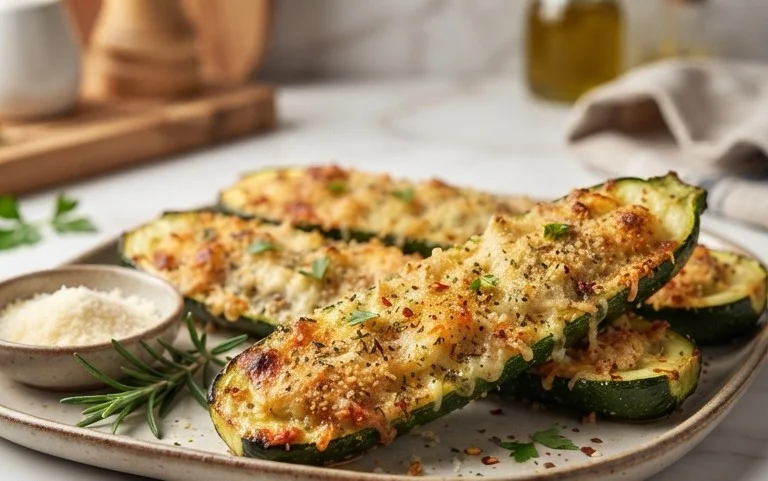 Baked Parmesan Zucchini