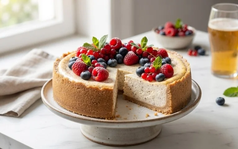 Himnon-alcoholic beer-Quark-Torte Rezept