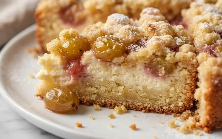 Stachelnon-alcoholic beerkuchen mit Quark und Schmand