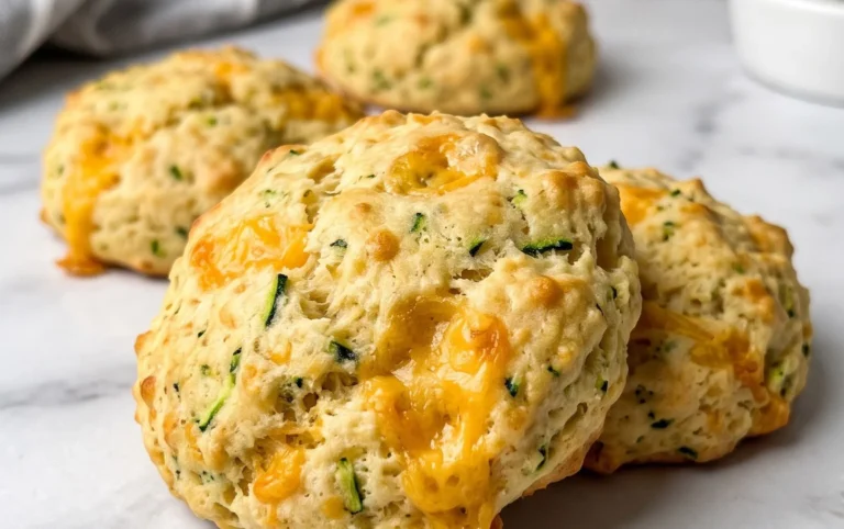 Zucchini Cheddar Biscuits