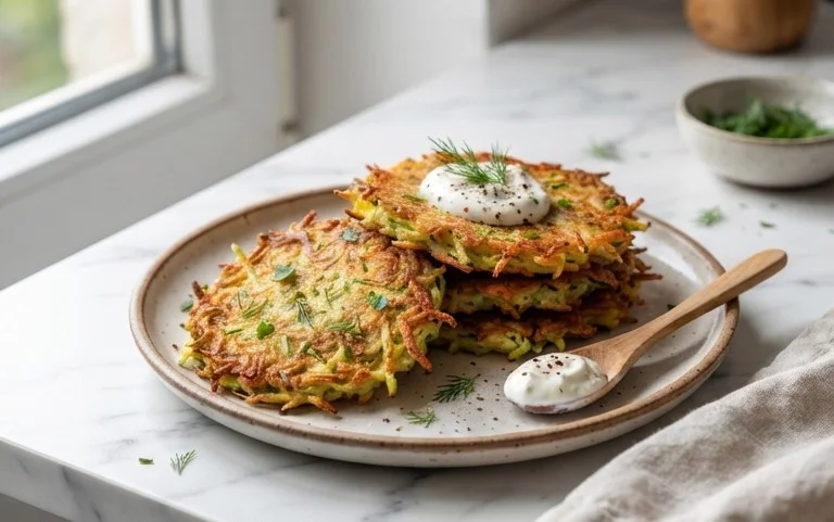 Zucchini Potato Pancakes