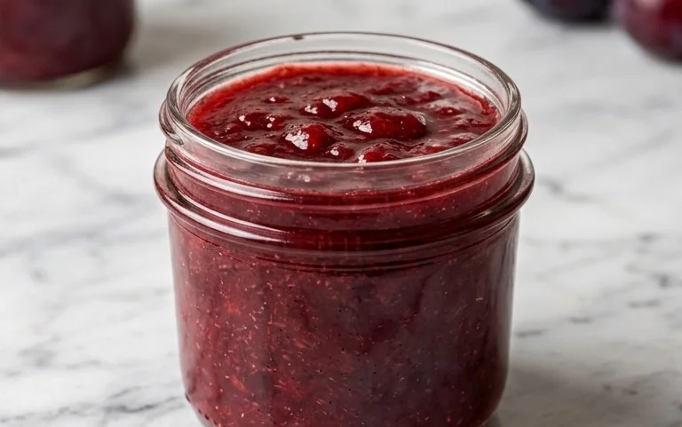 Vanilla Plum Jam Recipe