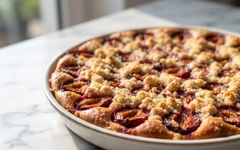 Klassiker: Pflaumenkuchen mit Streuseln