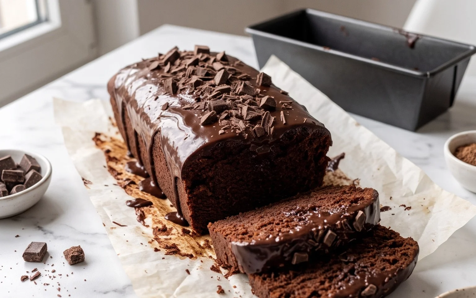 Saftiger Schokokuchen aus der Kastenform: Einfach & Schnell