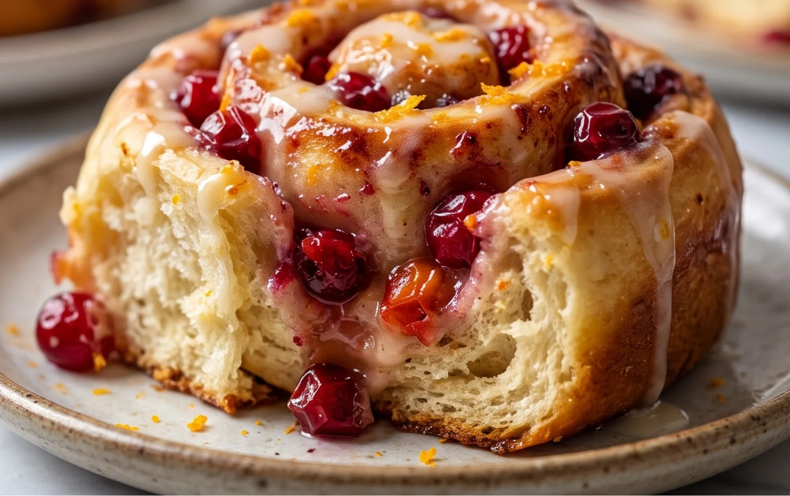 Cranberry Orange Sweet Rolls