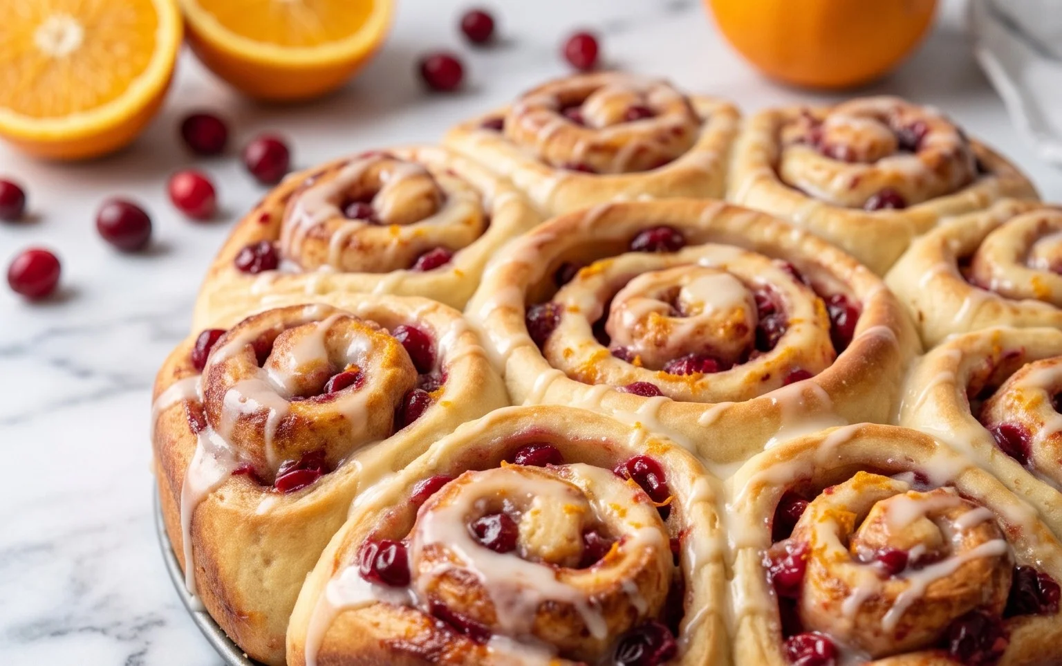 Cranberry Orange Sweet Rolls