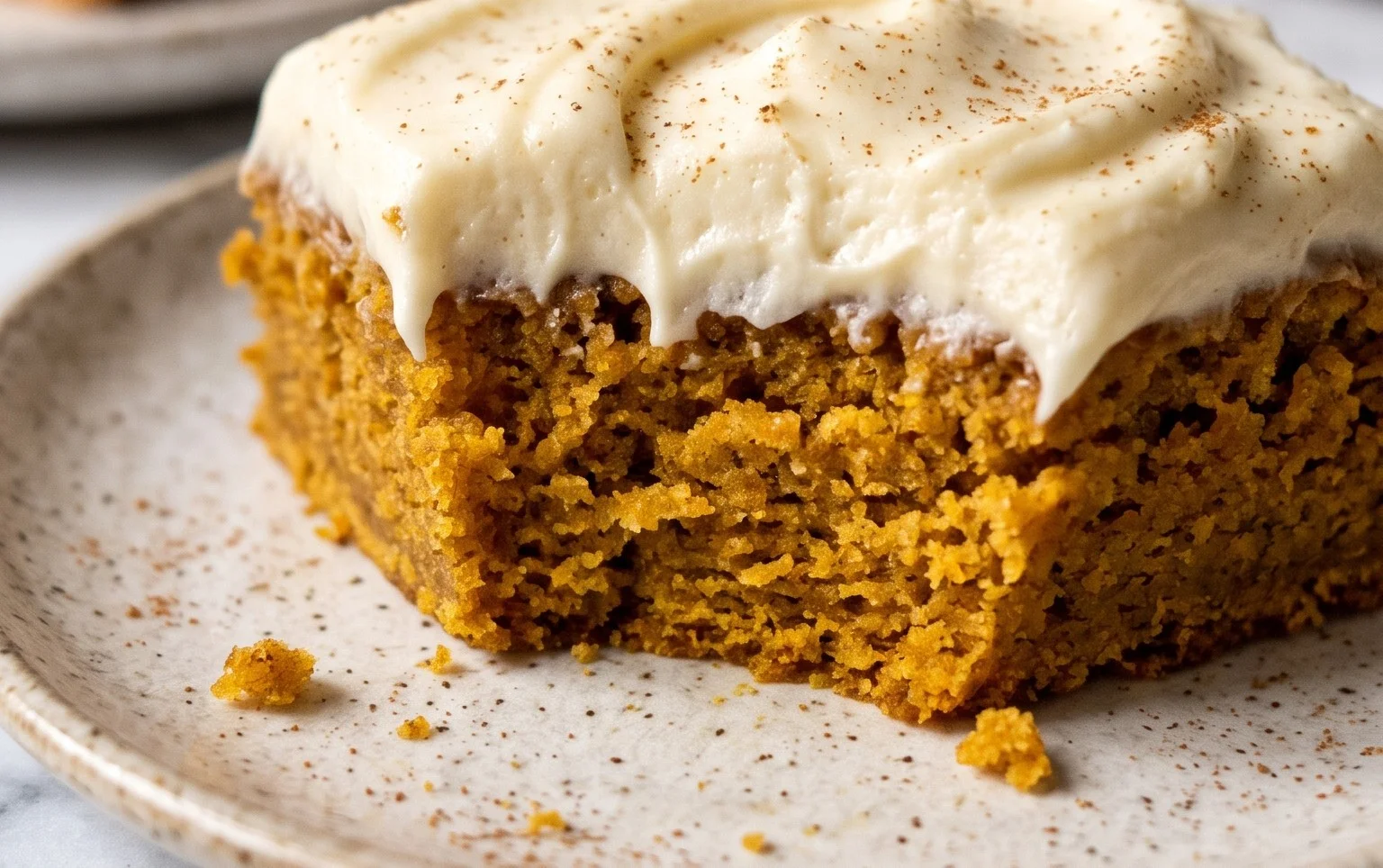 Pumpkin Bars with Cream Cheese